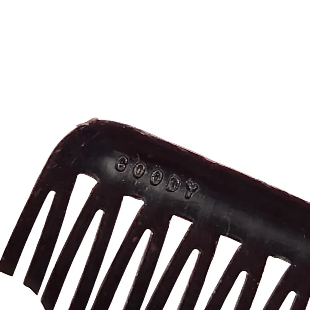 VTG GOODY SIDE HAIR COMBS LOT Of 11 TINY MINI MINIATURE MADE IN USA RAINBOW